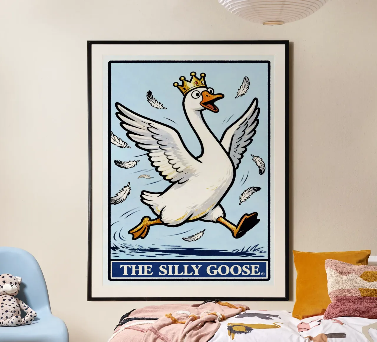 the silly goose Poster von kamilaze