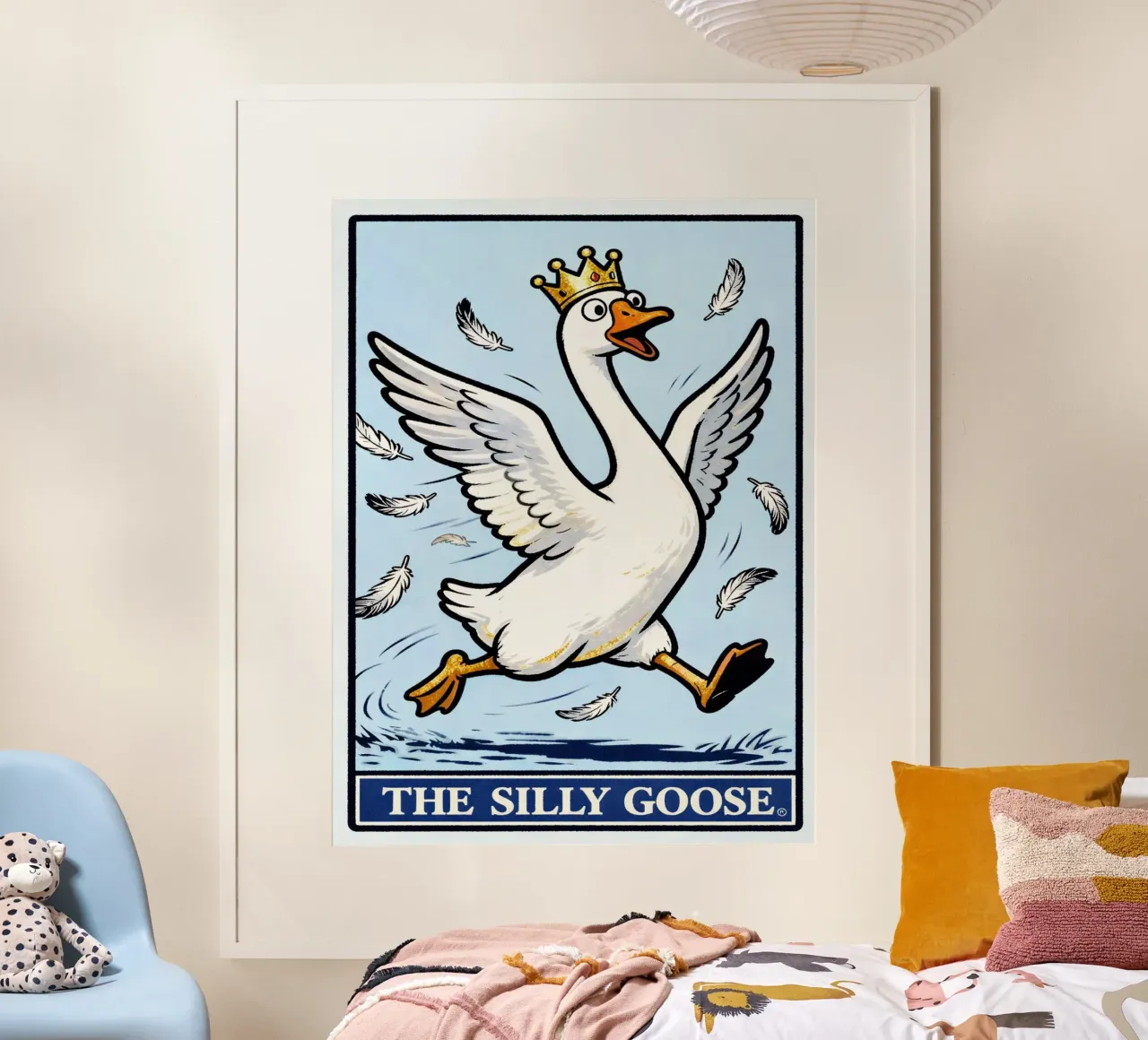 the silly goose Poster von kamilaze