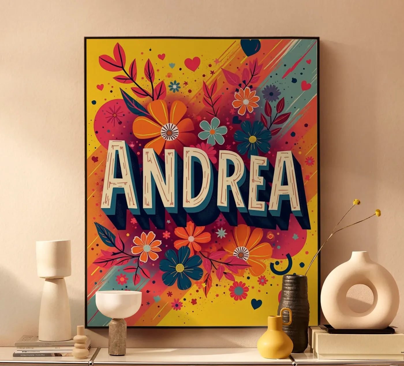 ANDREA Acryl-Glas von CASTILO Namengalerie