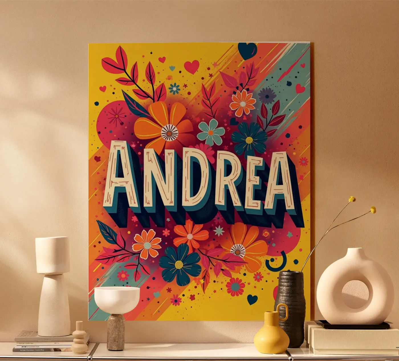 ANDREA Acryl-Glas von CASTILO Namengalerie