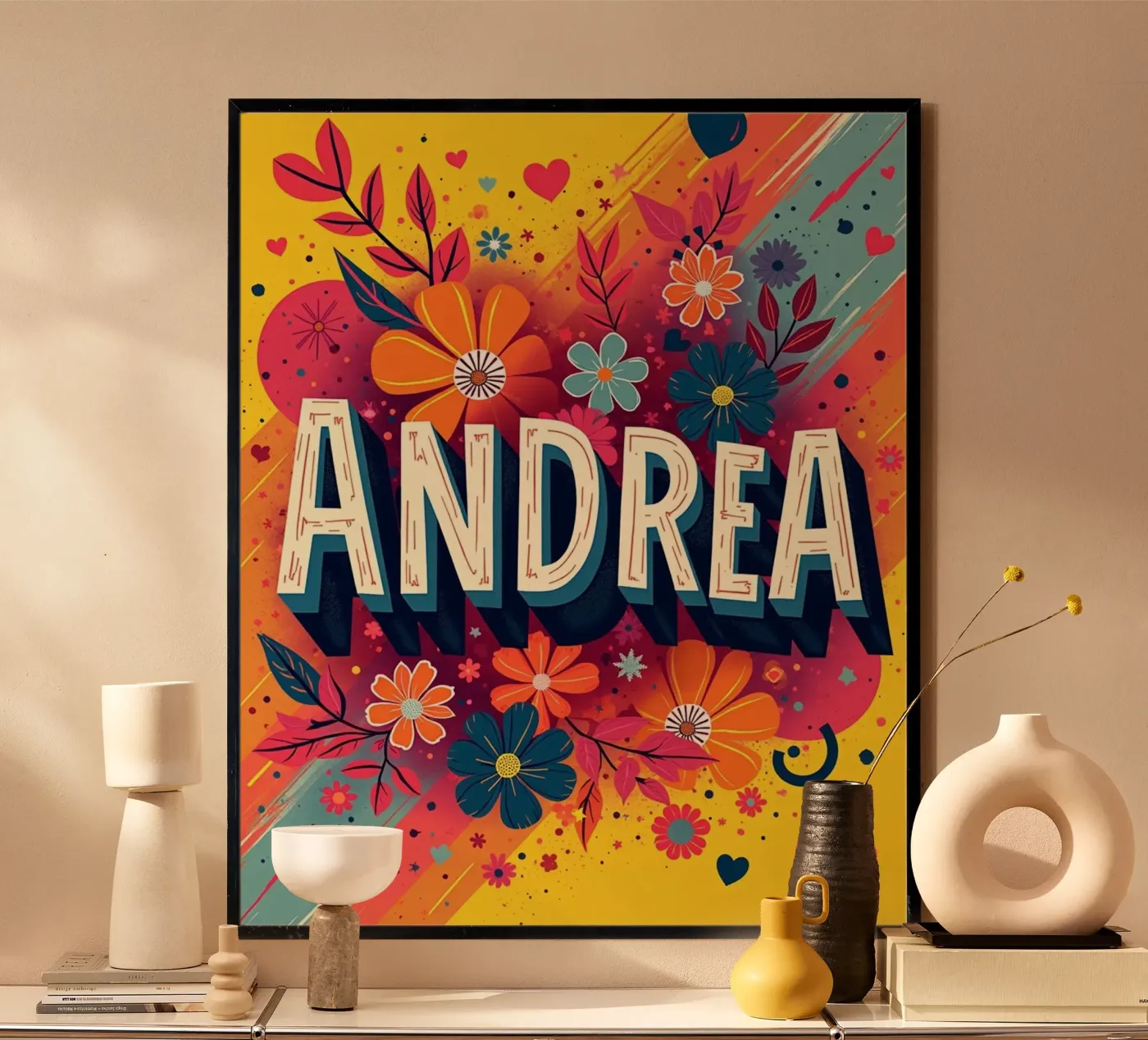 ANDREA poster van CASTILO Namengalerie