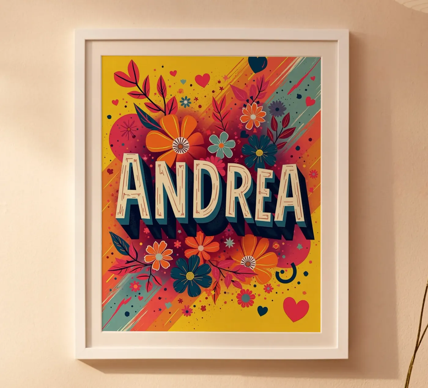 ANDREA poster van CASTILO Namengalerie