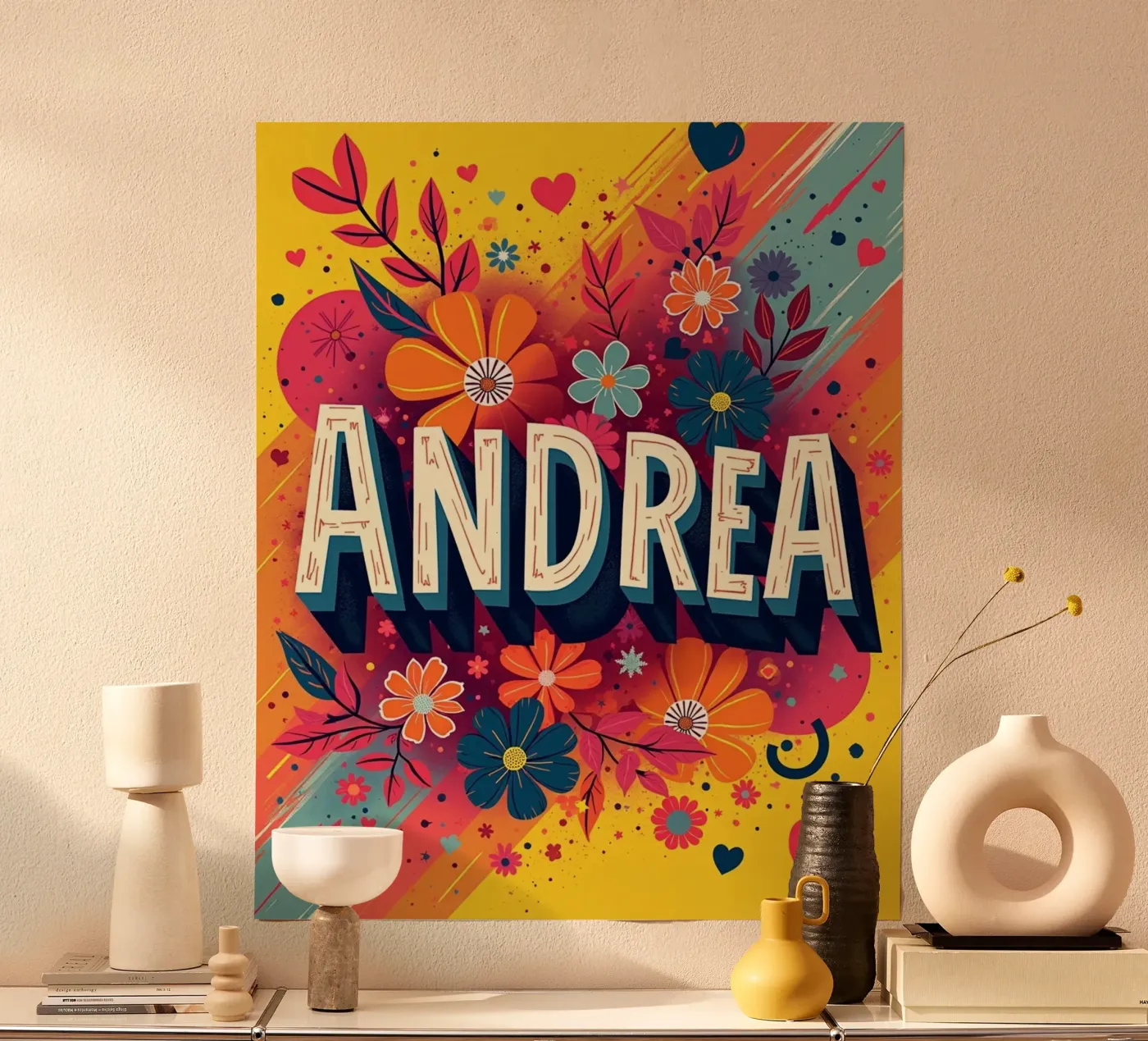 ANDREA poster van CASTILO Namengalerie