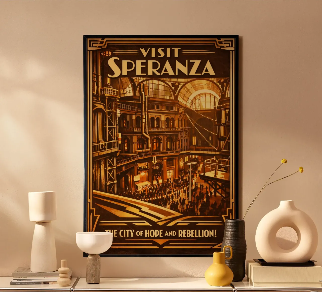 visit Speranza poster da KevKon