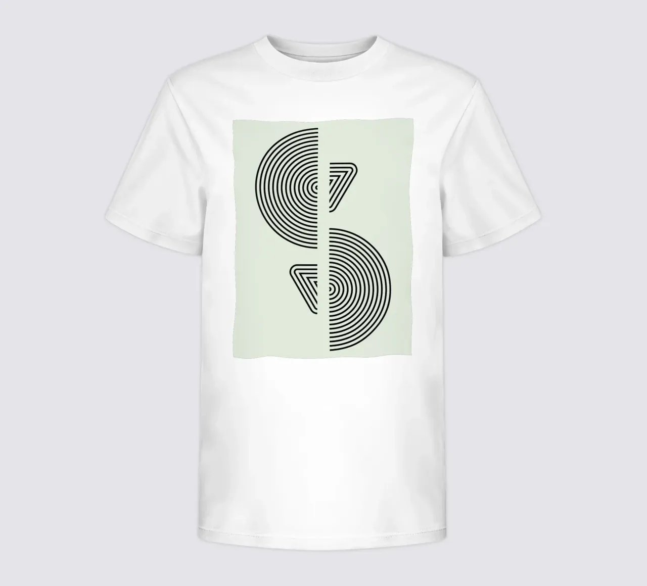 Bauhaus Split Form t-shirt bambini da Sun Flower