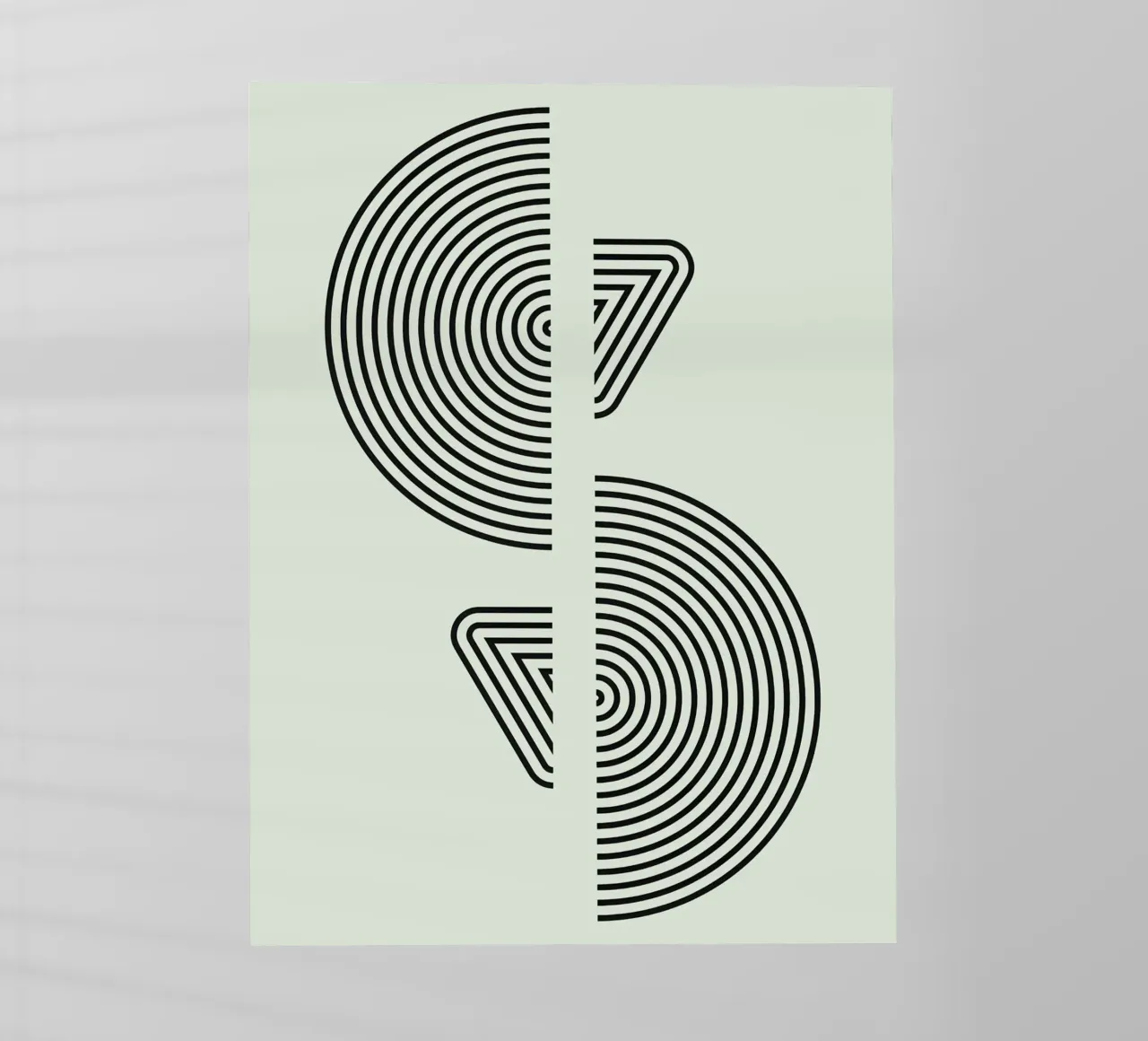 Bauhaus Split Form pellicola backlit da Sun Flower