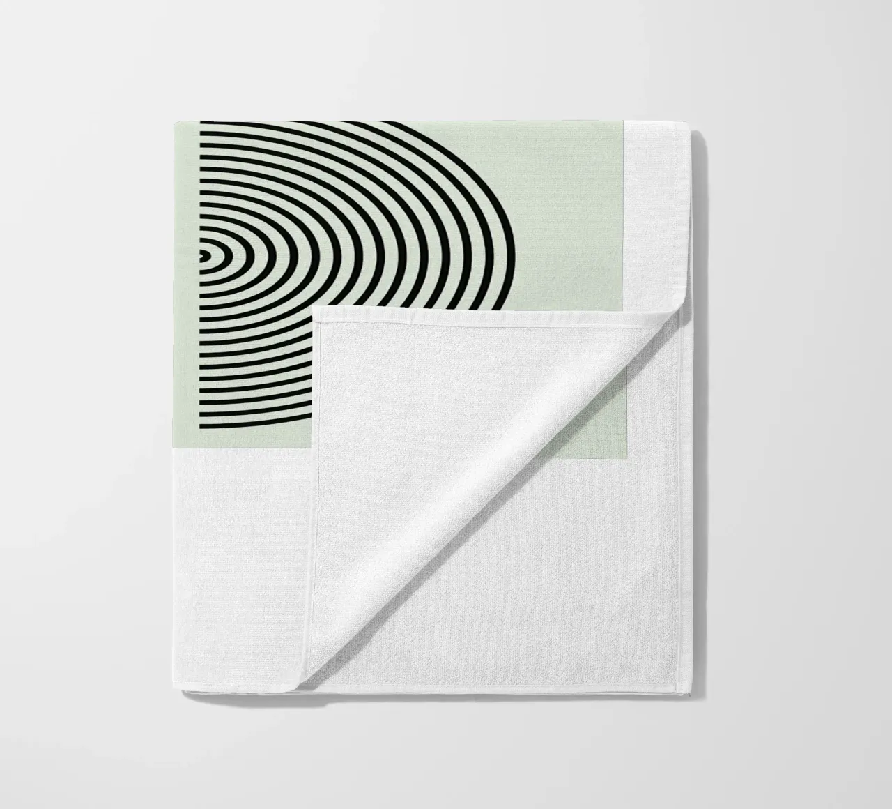 Bauhaus Split-vorm strandhanddoek van Sun Flower