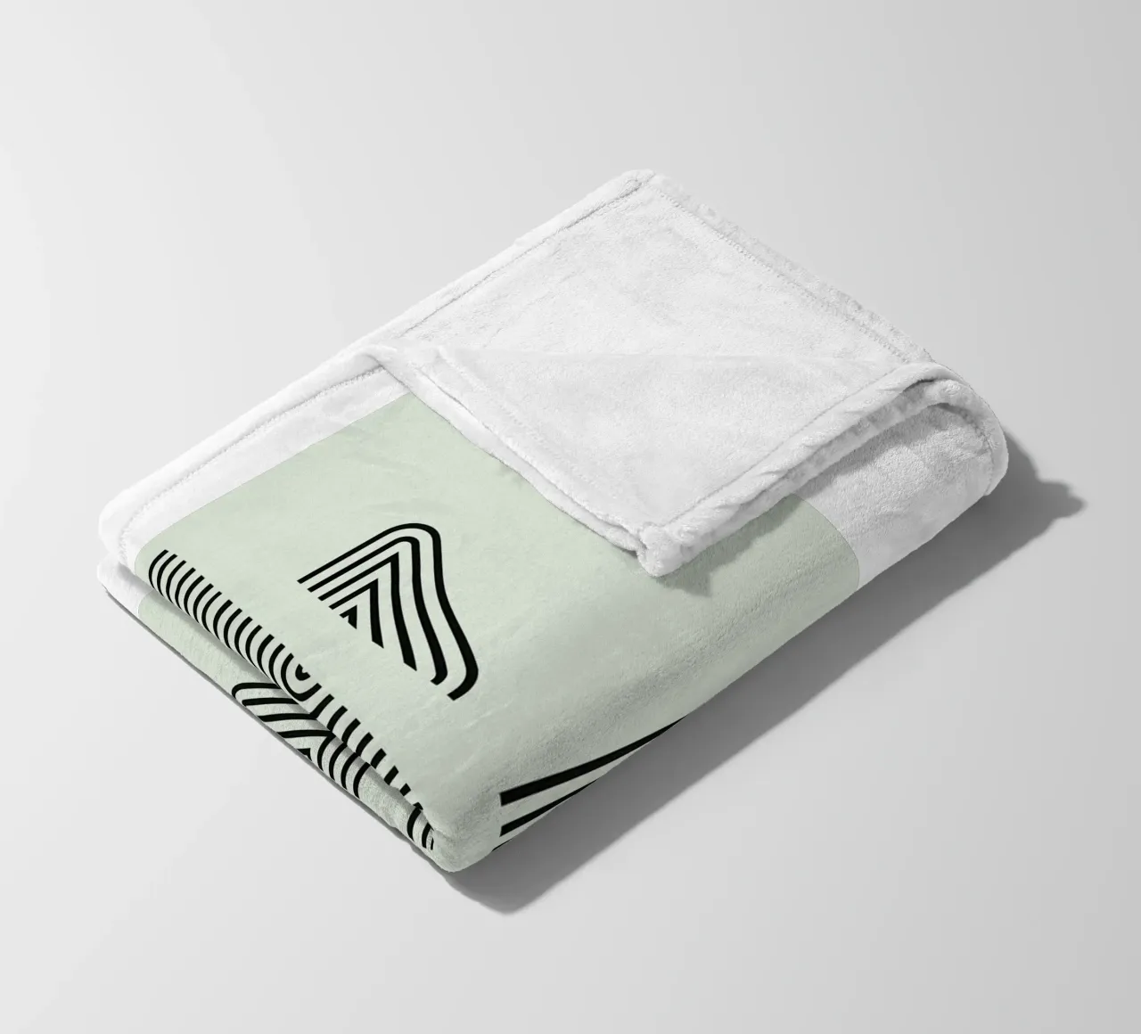 Bauhaus Split Form Fleecedecke von Sun Flower