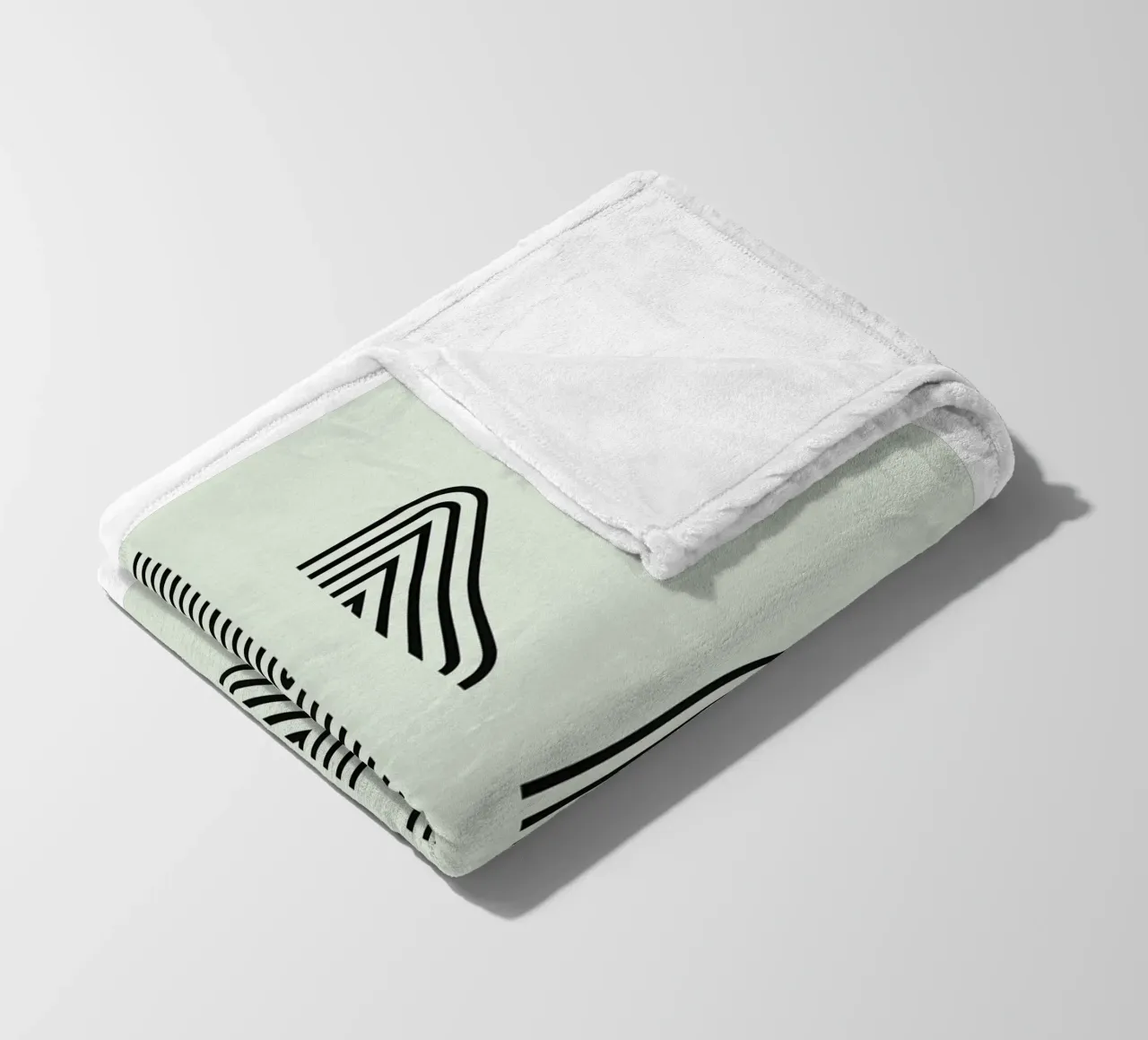 Bauhaus Split Form Fleecedecke von Sun Flower