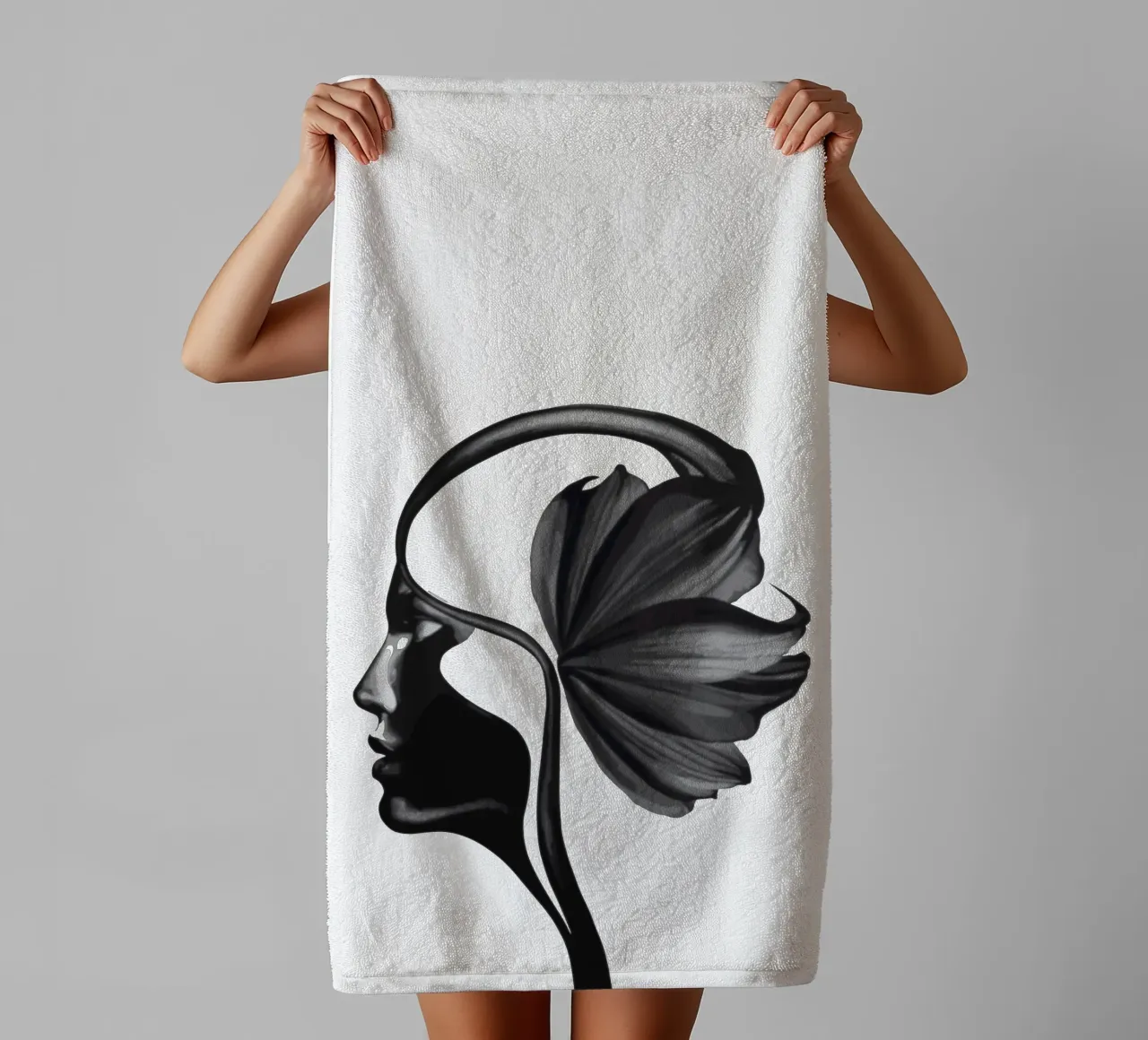 Elegance in Motion asciugamano da bagno da Beyond the Brush