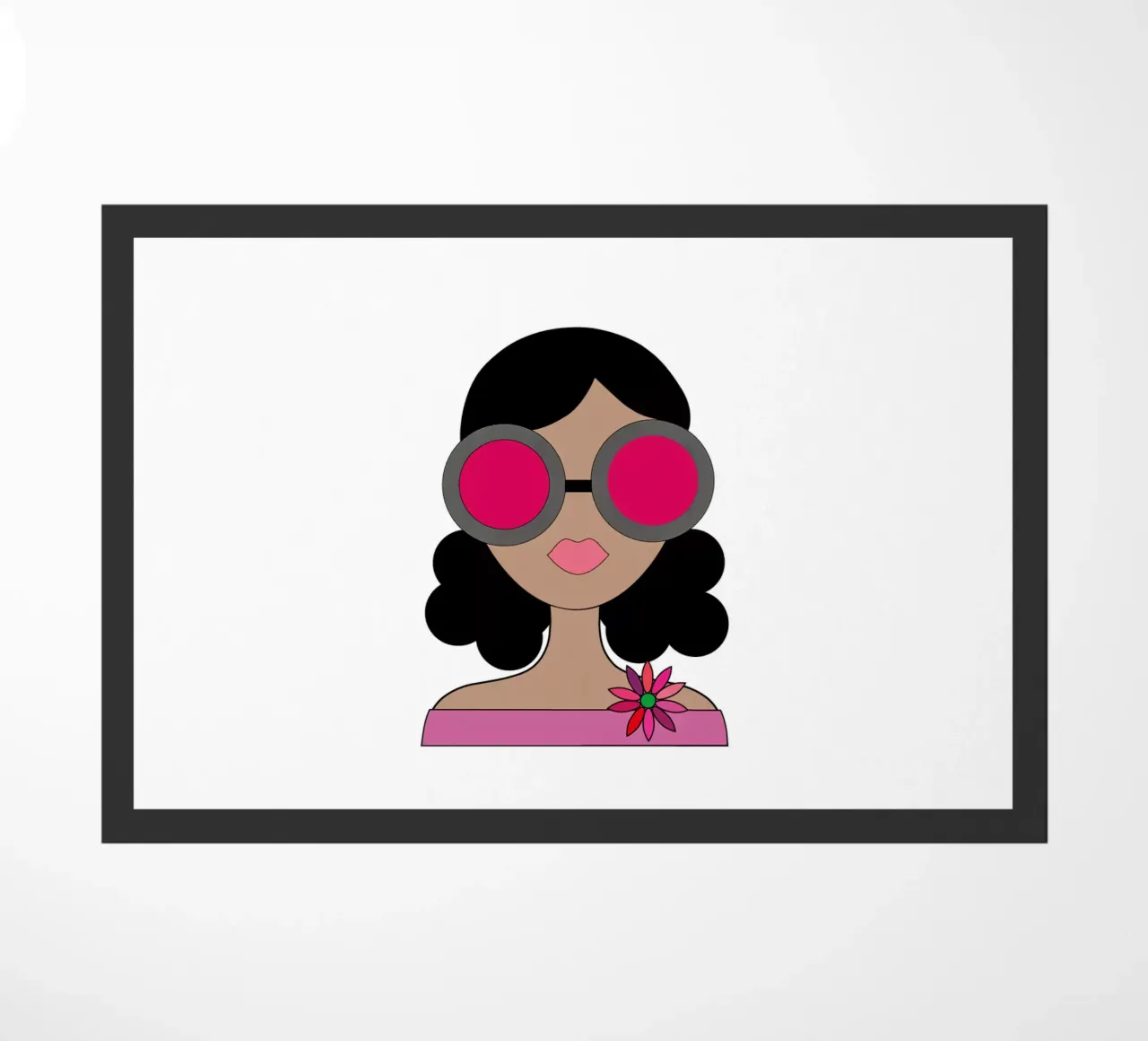 Sunglasses doormat by SunflowerDE