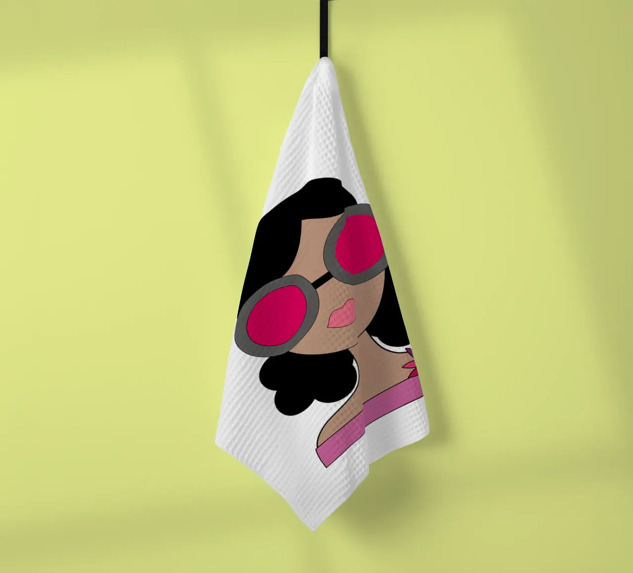 Sunglasses tea towel by SunflowerDE