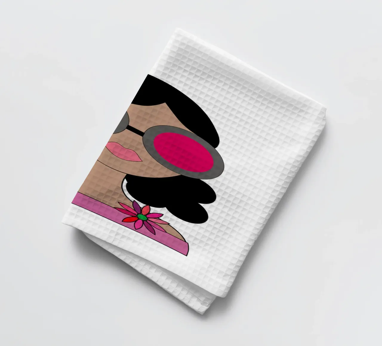Sunglasses tea towel by SunflowerDE