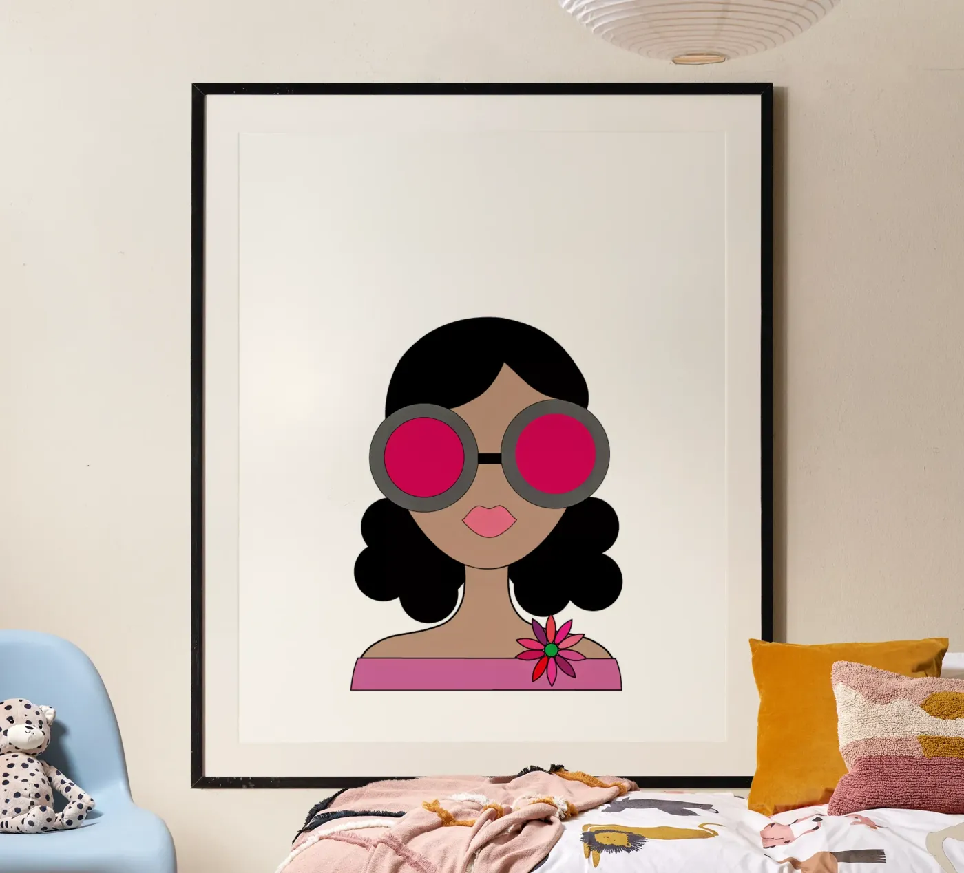 Sonnenbrille Poster von SunflowerDE