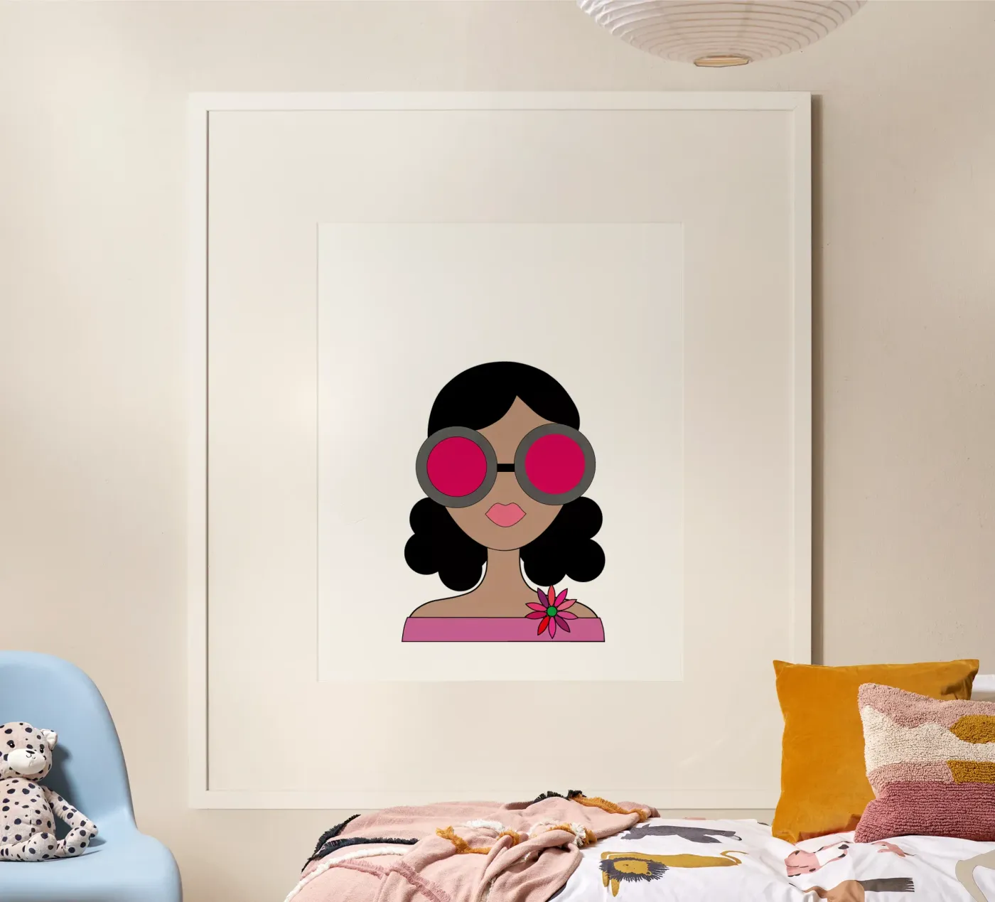 Sonnenbrille Poster von SunflowerDE