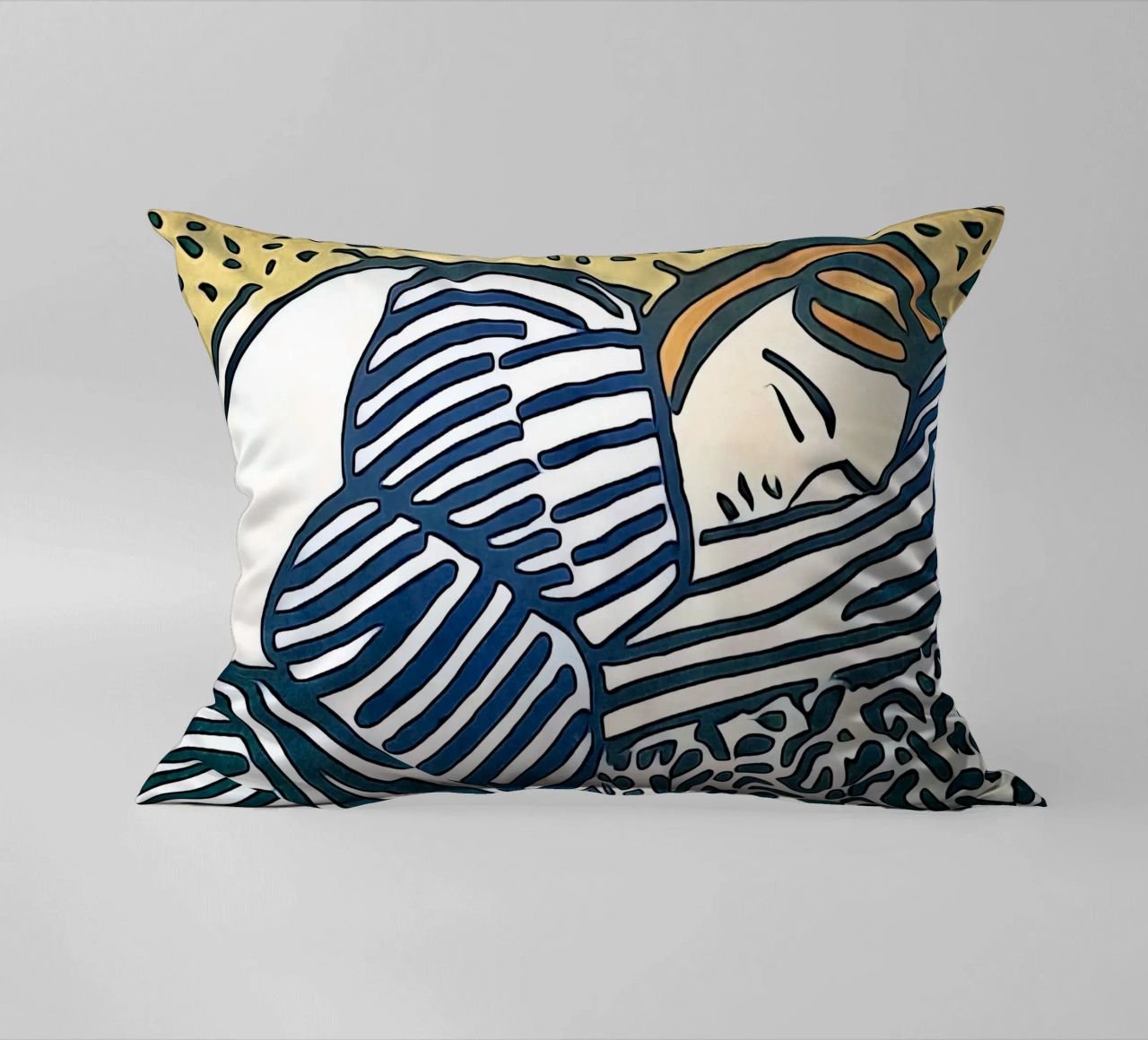 Femme endormie coussin de ZAMART