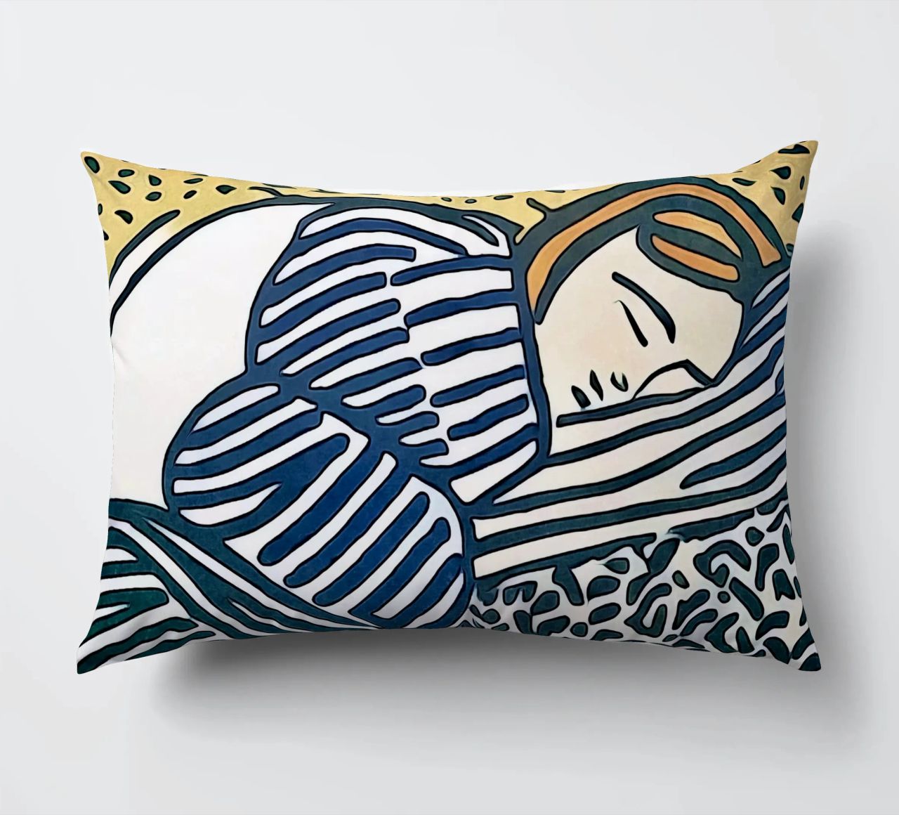 Femme endormie coussin de ZAMART