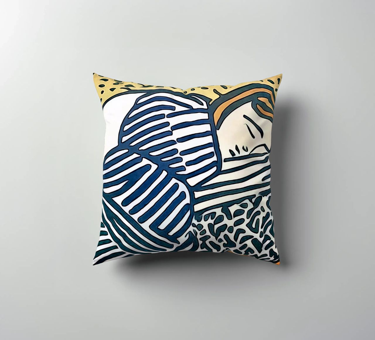 Femme endormie coussin de ZAMART