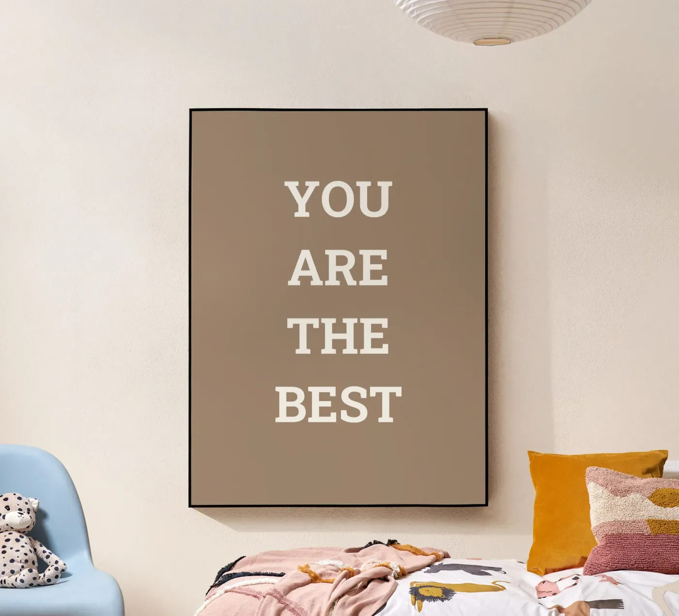 YOU ARE THE BEST acryl van Simple