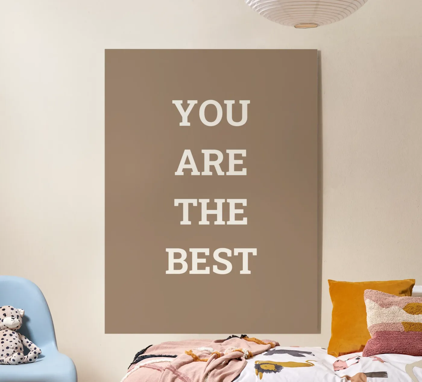 YOU ARE THE BEST acryl van Simple