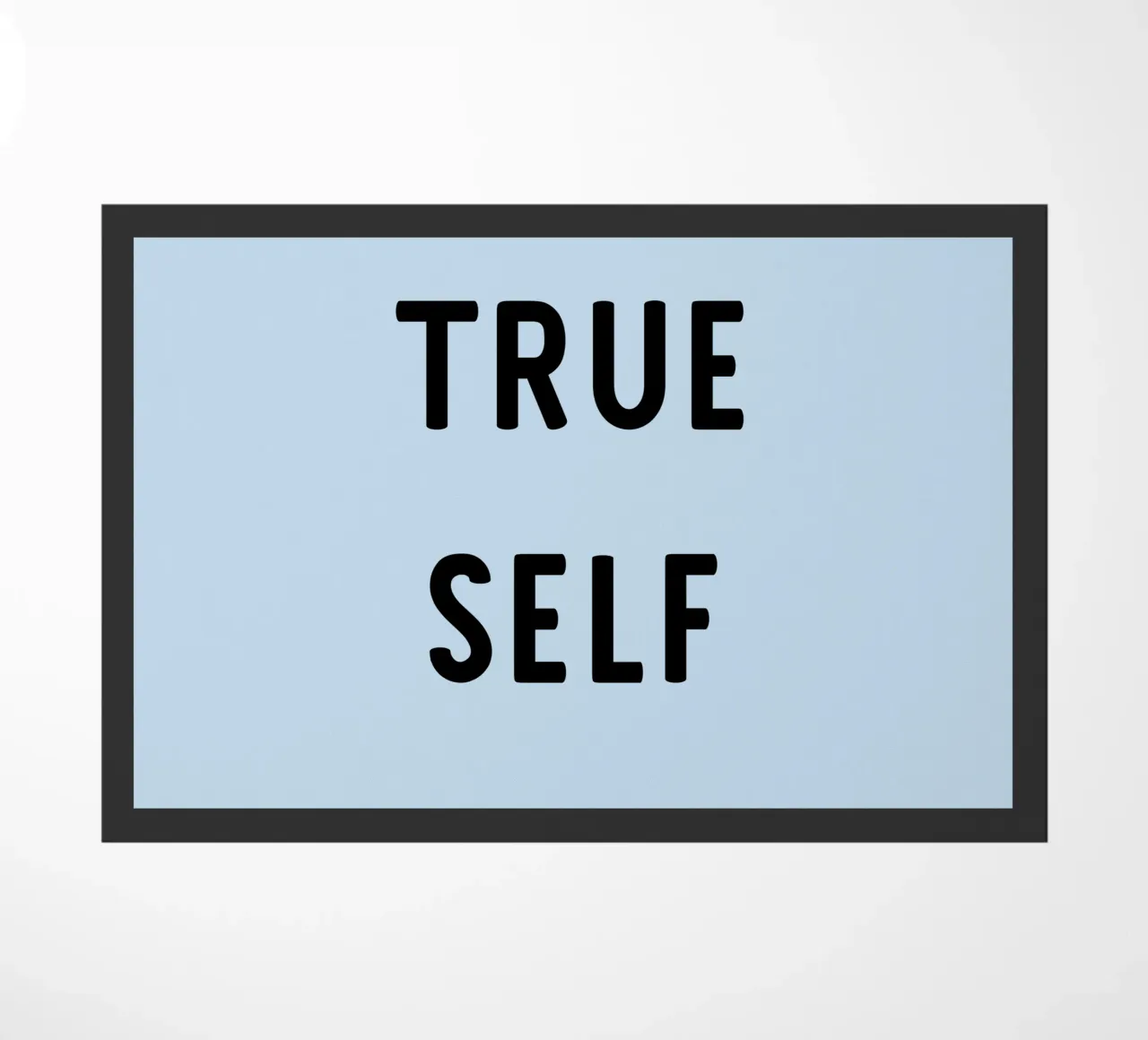 TRUE SELF doormat by Simple