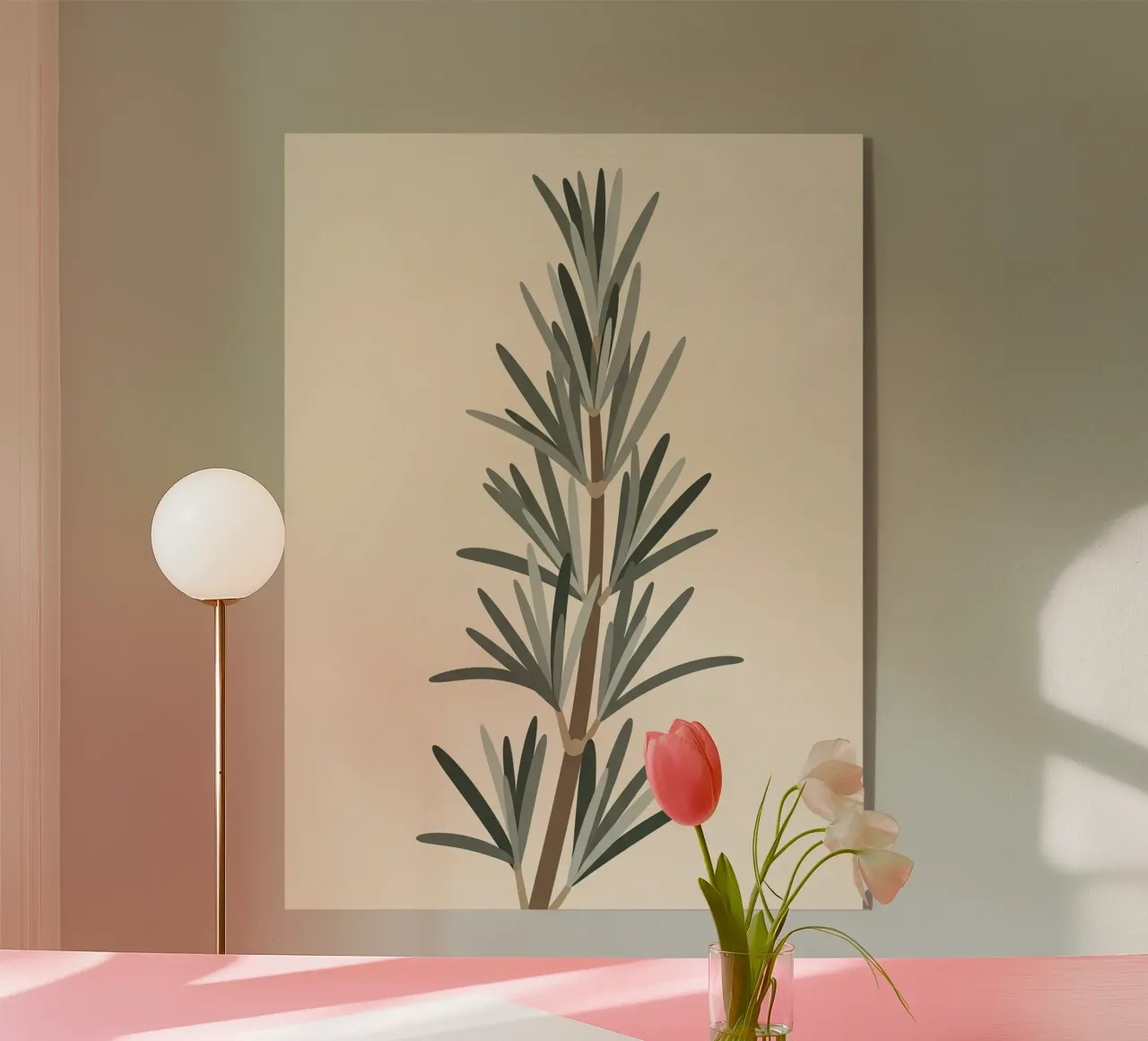 Ramo di pino plexiglass da FlatPrint Studio