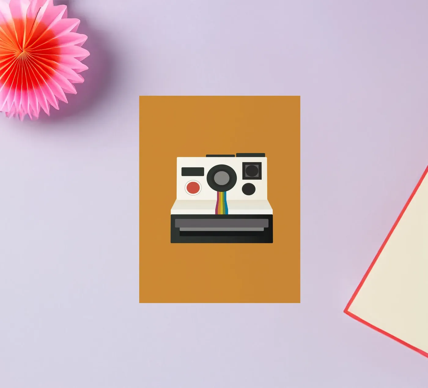 Retro Camera sticker van Gerarldking Mellisa