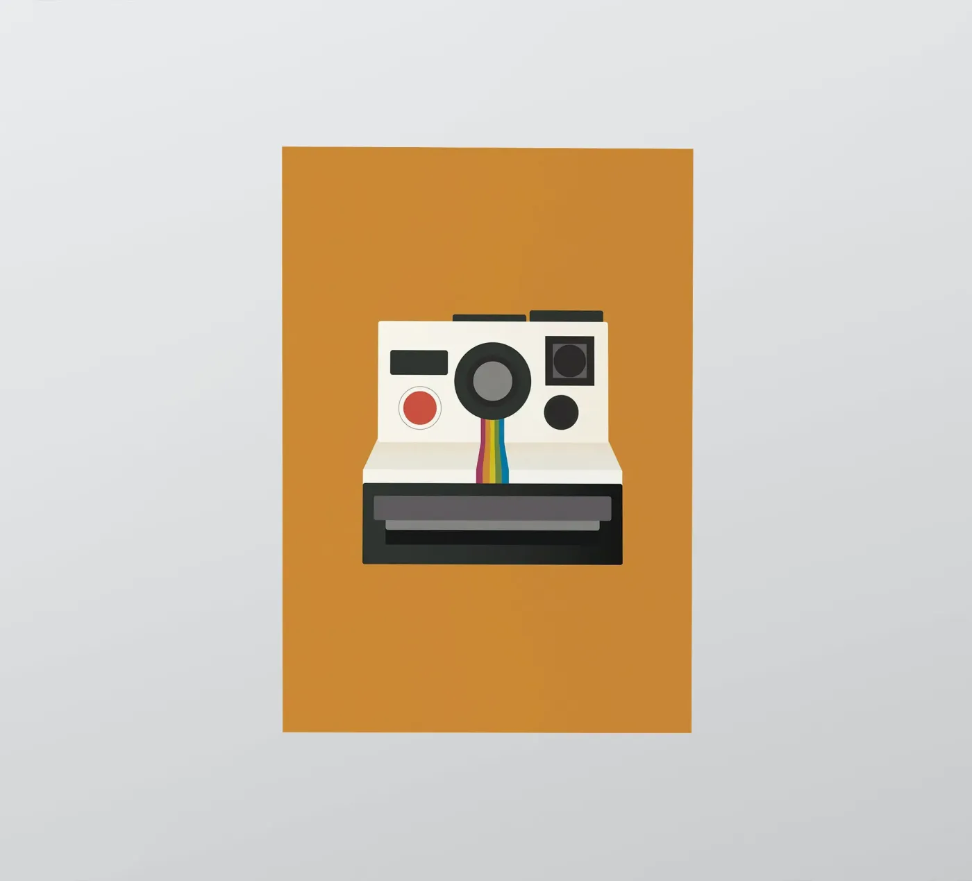 Retro Camera sticker van Gerarldking Mellisa