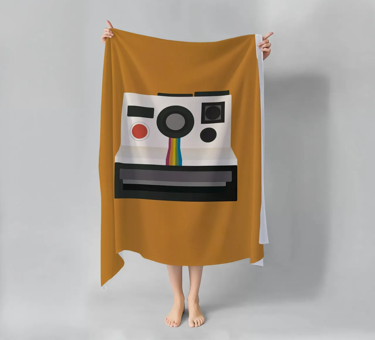 Retro Camera telo mare da Gerarldking Mellisa