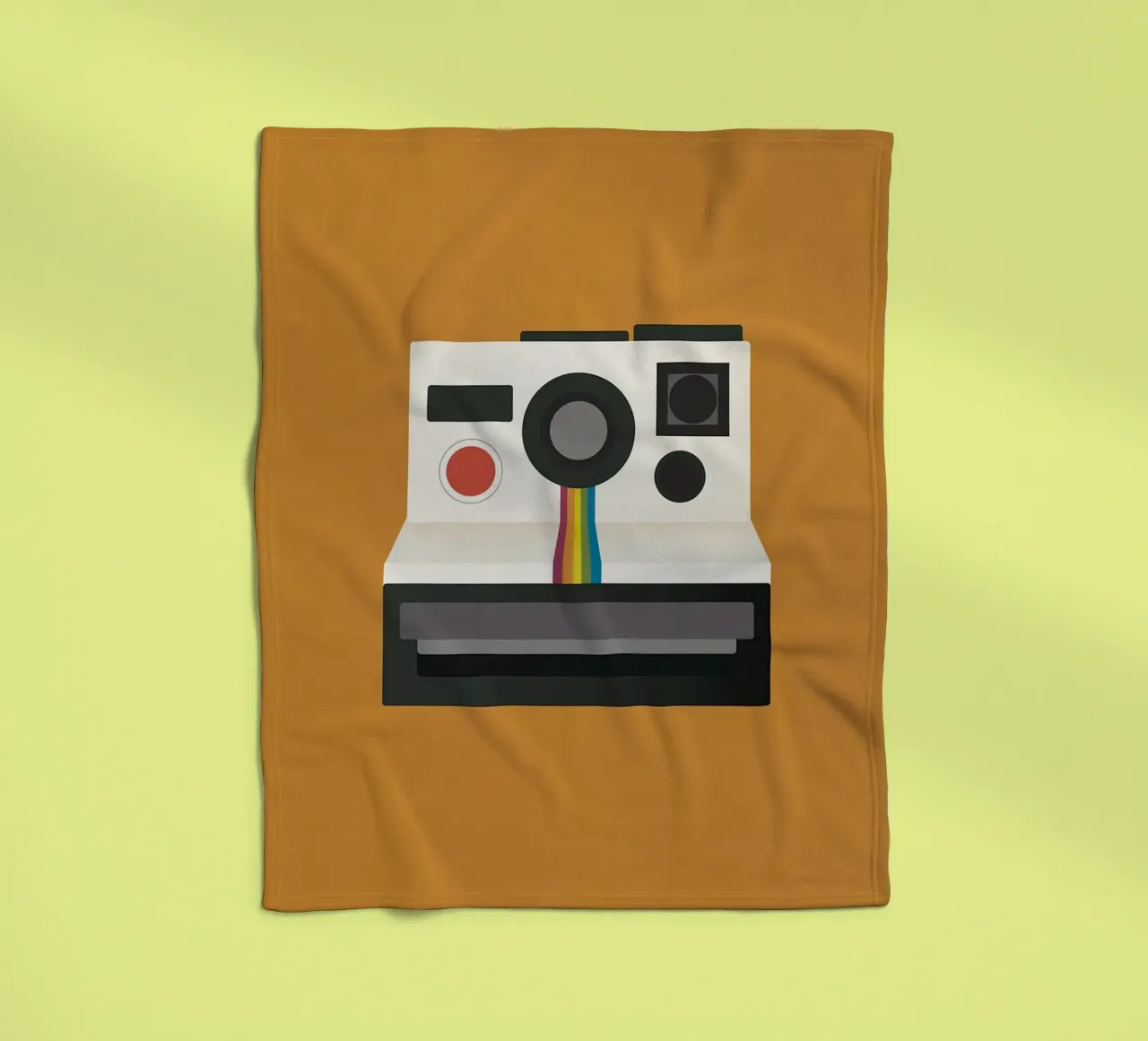 Retro Camera Fleecedecke von Gerarldking Mellisa