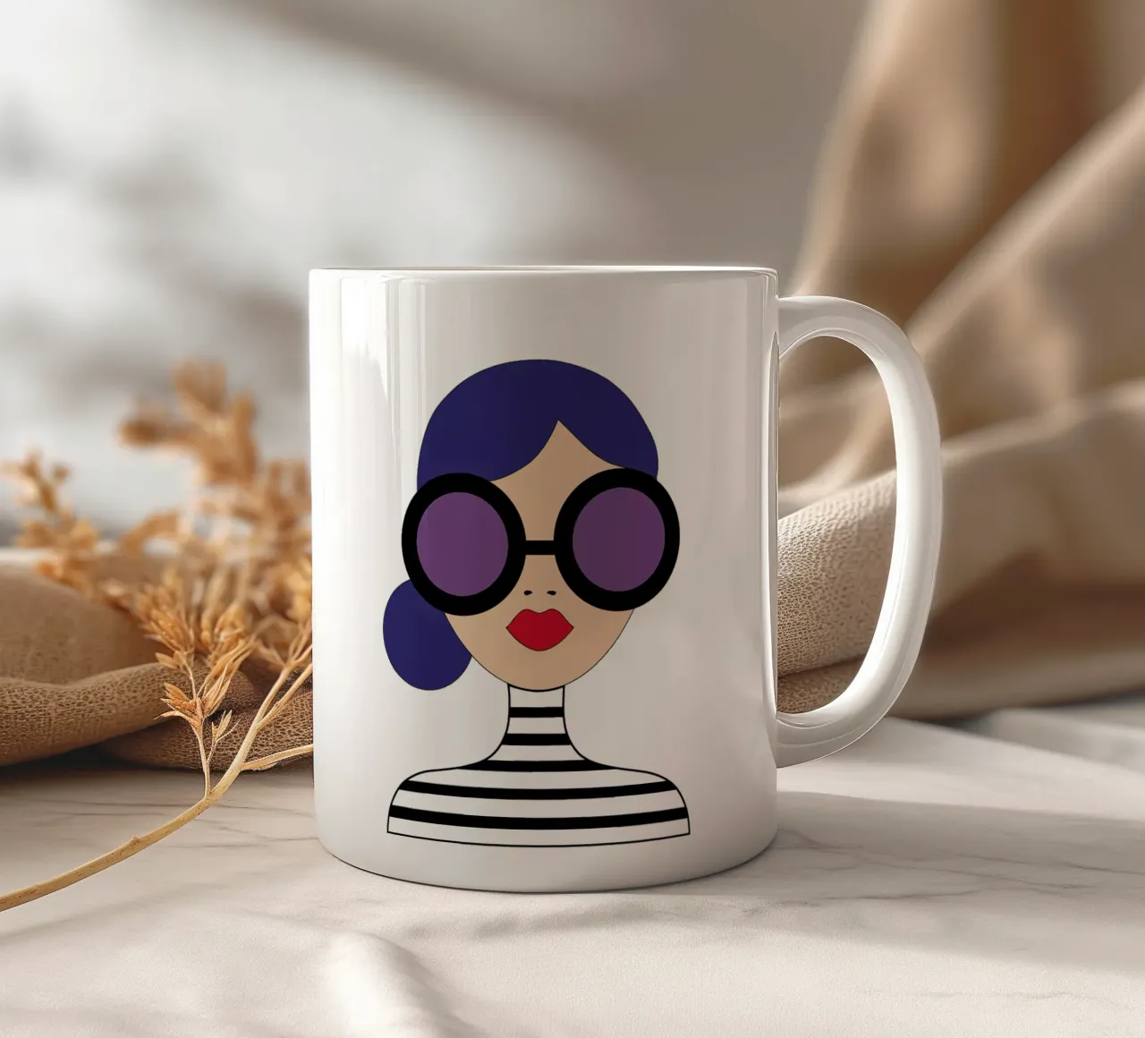 Occhiali da sole tazza in ceramica da SunflowerDE