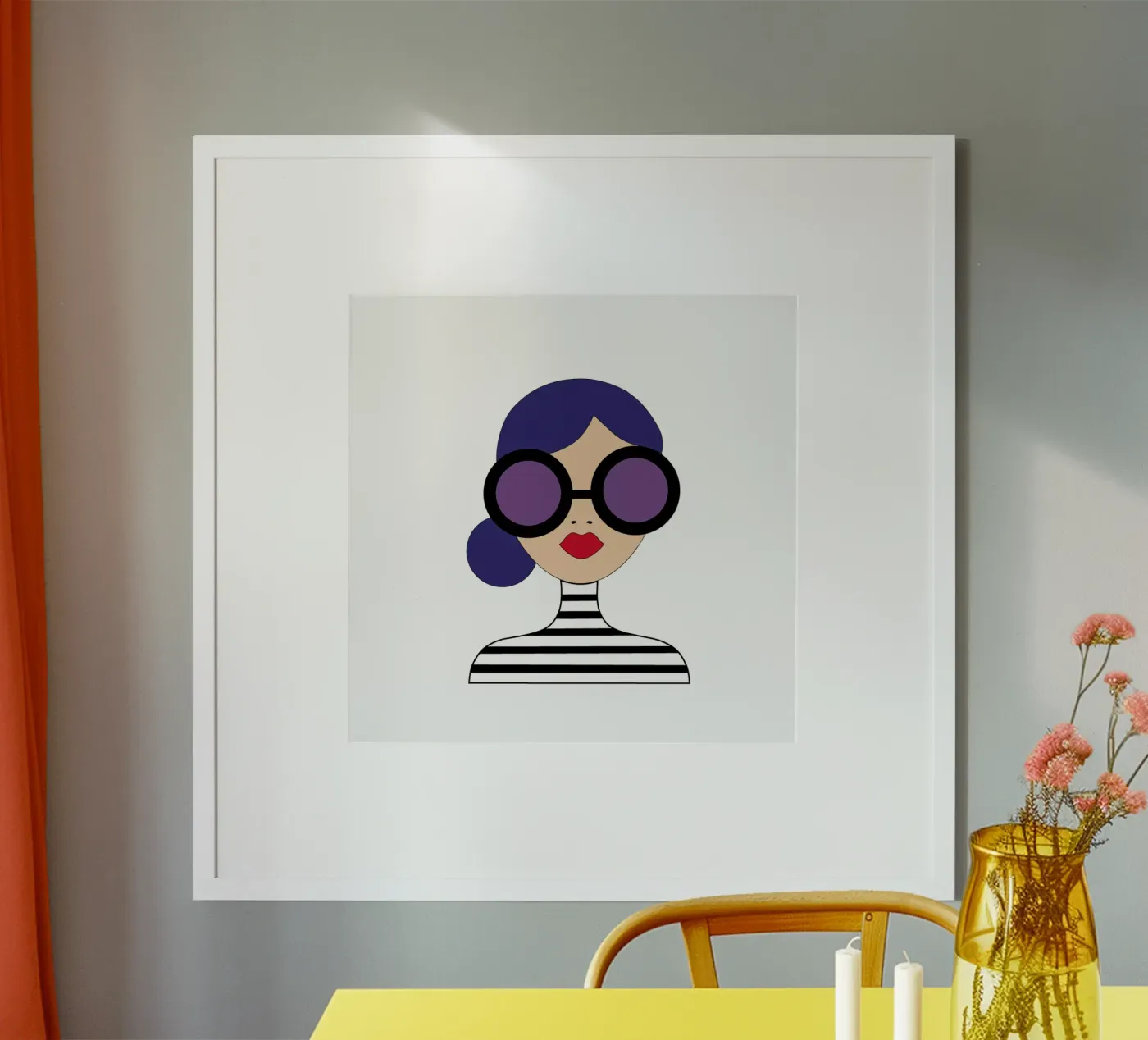 Sunglasses poster by SunflowerDE