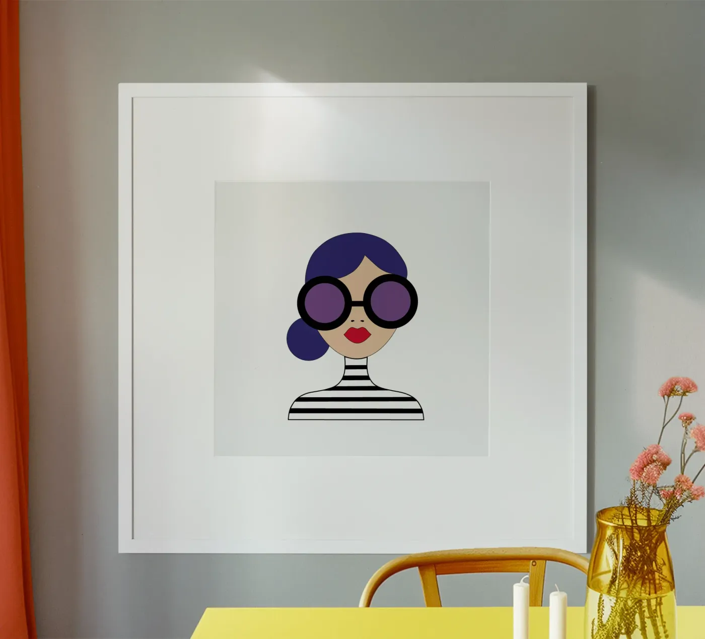 Zonnebril poster van SunflowerDE