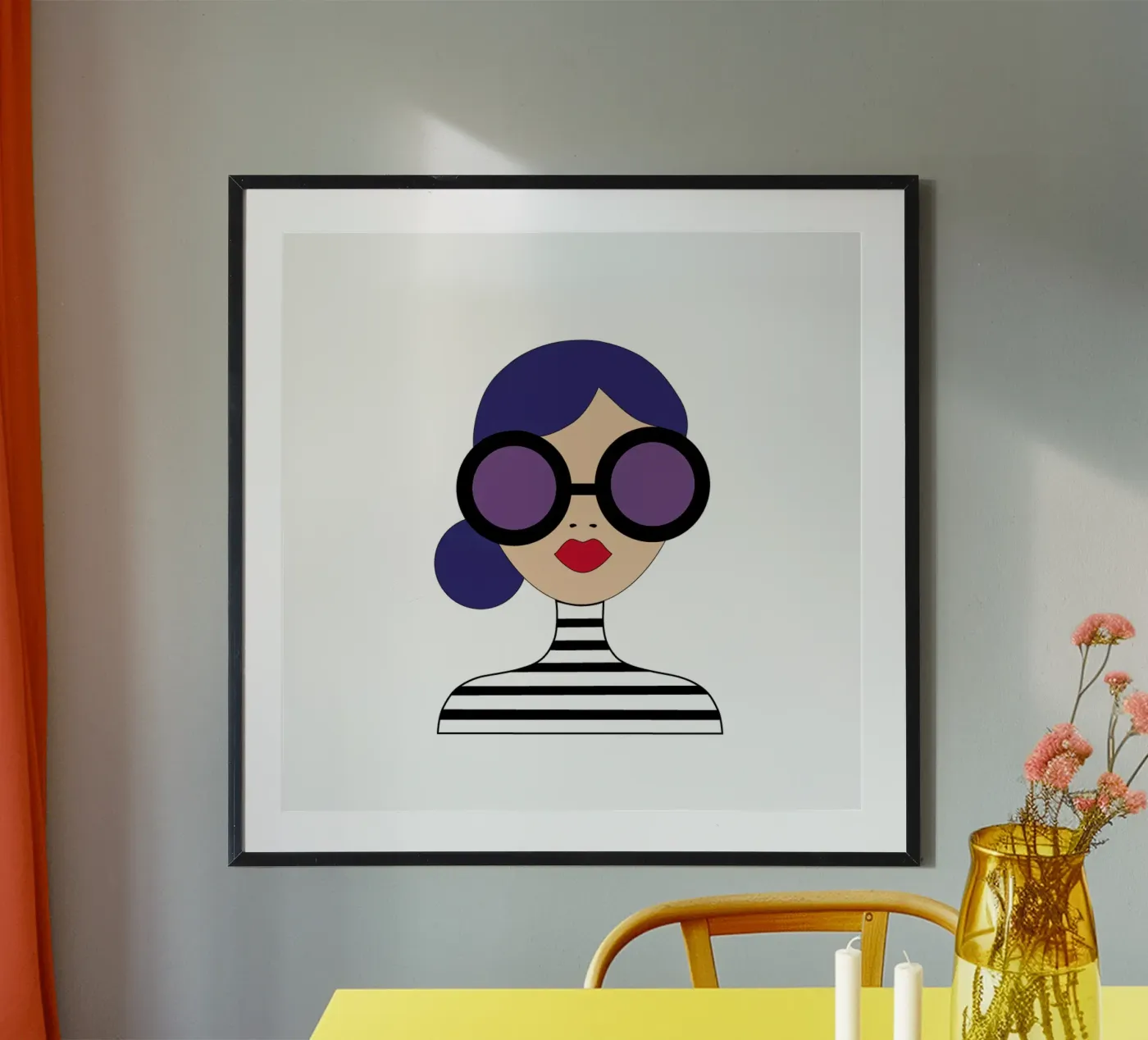 Sunglasses poster by SunflowerDE