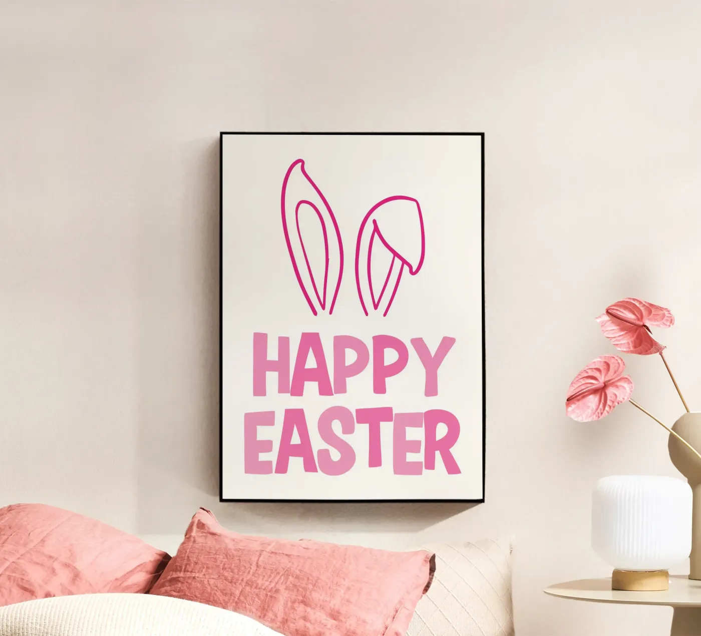 Happy Easter acryl van HolidaysCandyWalls