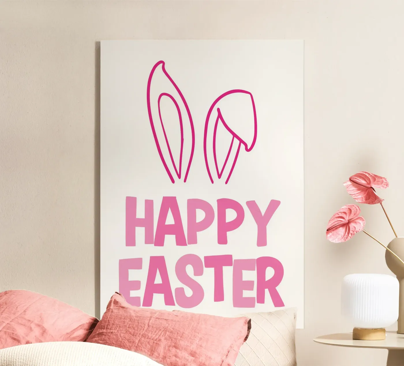 Happy Easter acryl van HolidaysCandyWalls