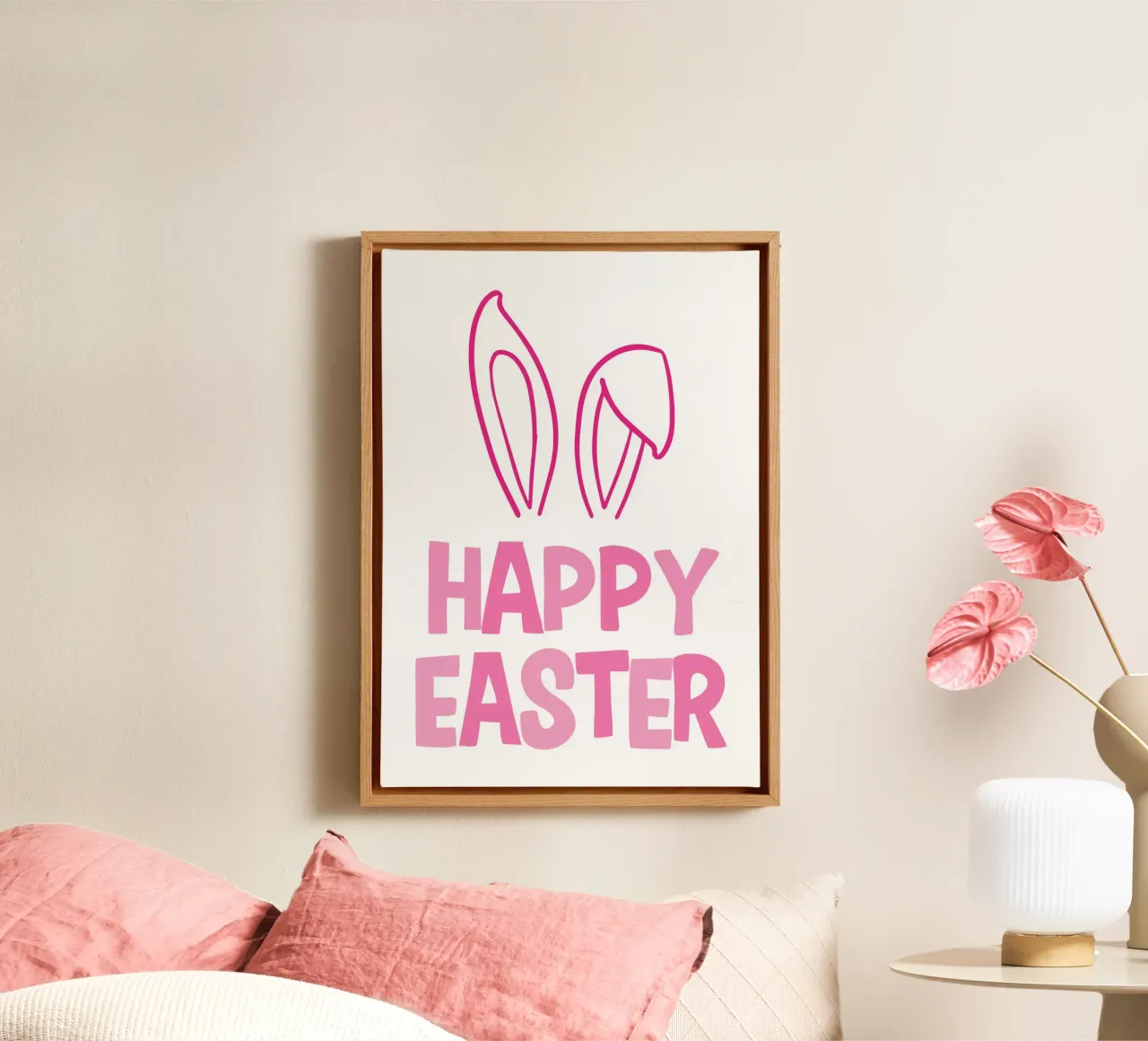 Happy Easter canvas van HolidaysCandyWalls