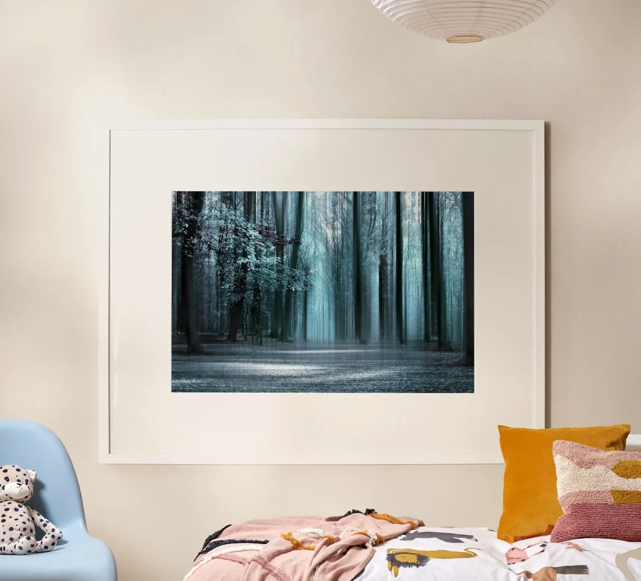 enchanted forest poster by Atteloi