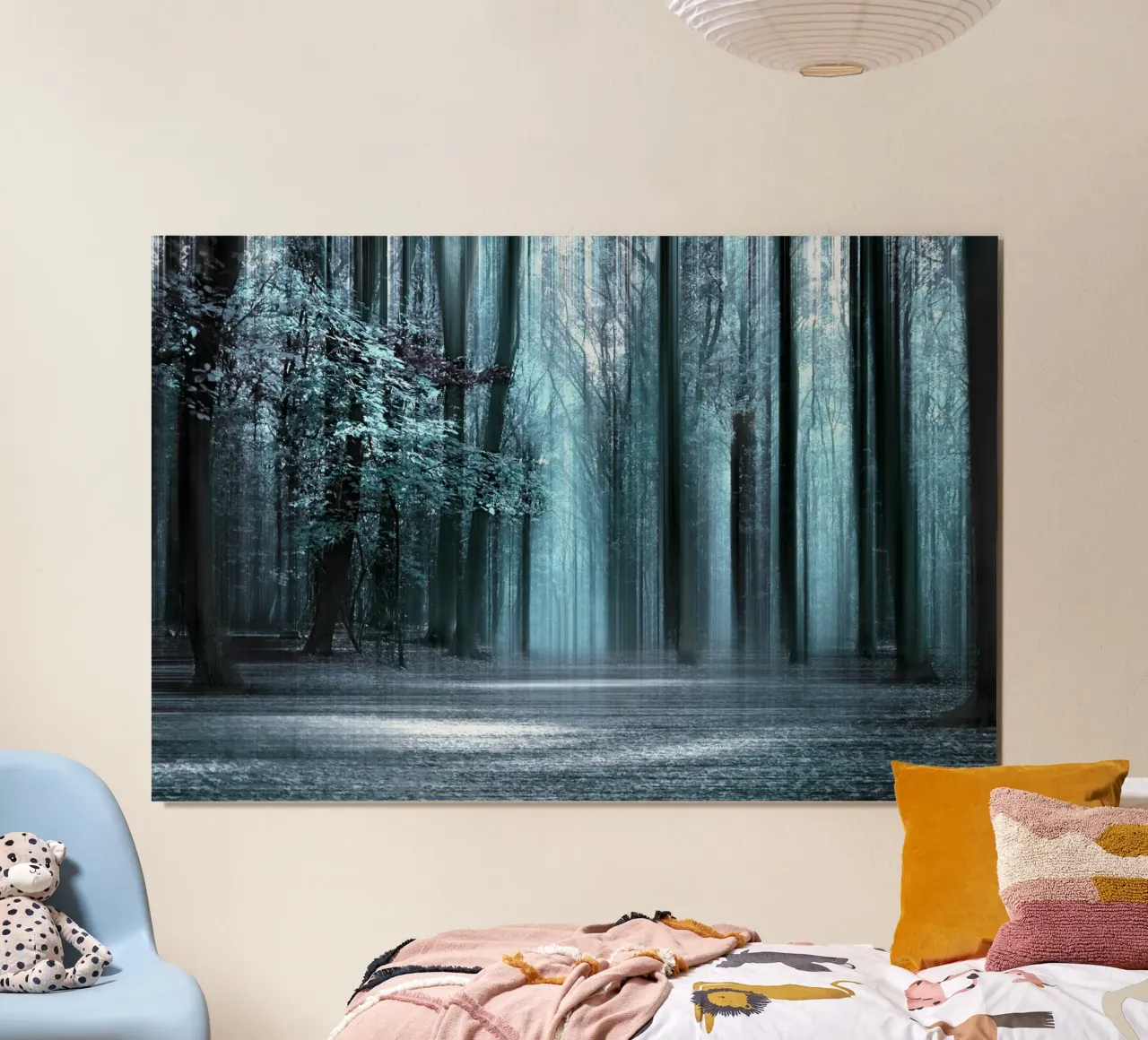 enchanted forest poster by Atteloi