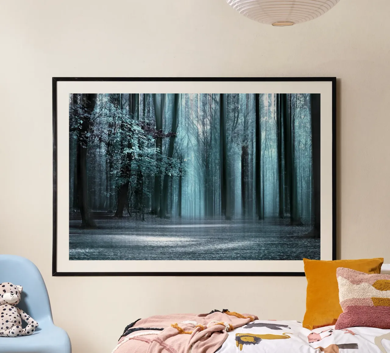 enchanted forest poster by Atteloi
