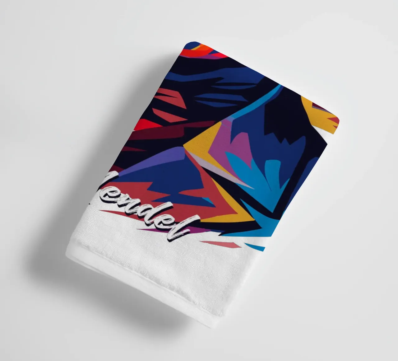 Gregor Mendel in WPAP Pop Art asciugamano da bagno da vectorartnesia