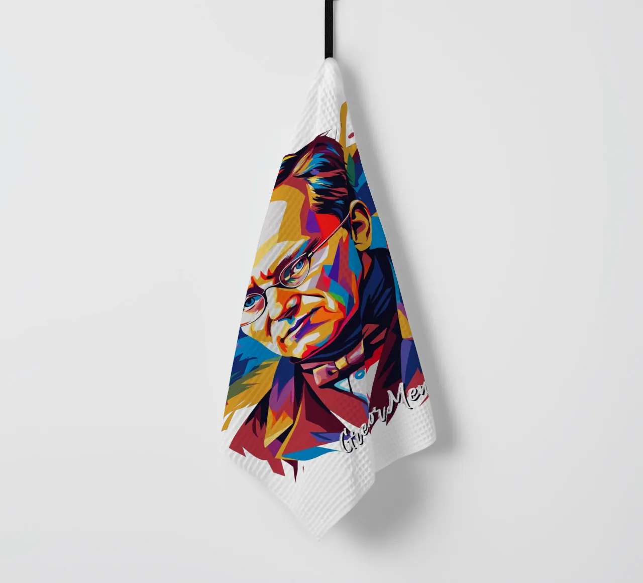 Gregor Mendel in WPAP Pop Art torchon de vectorartnesia