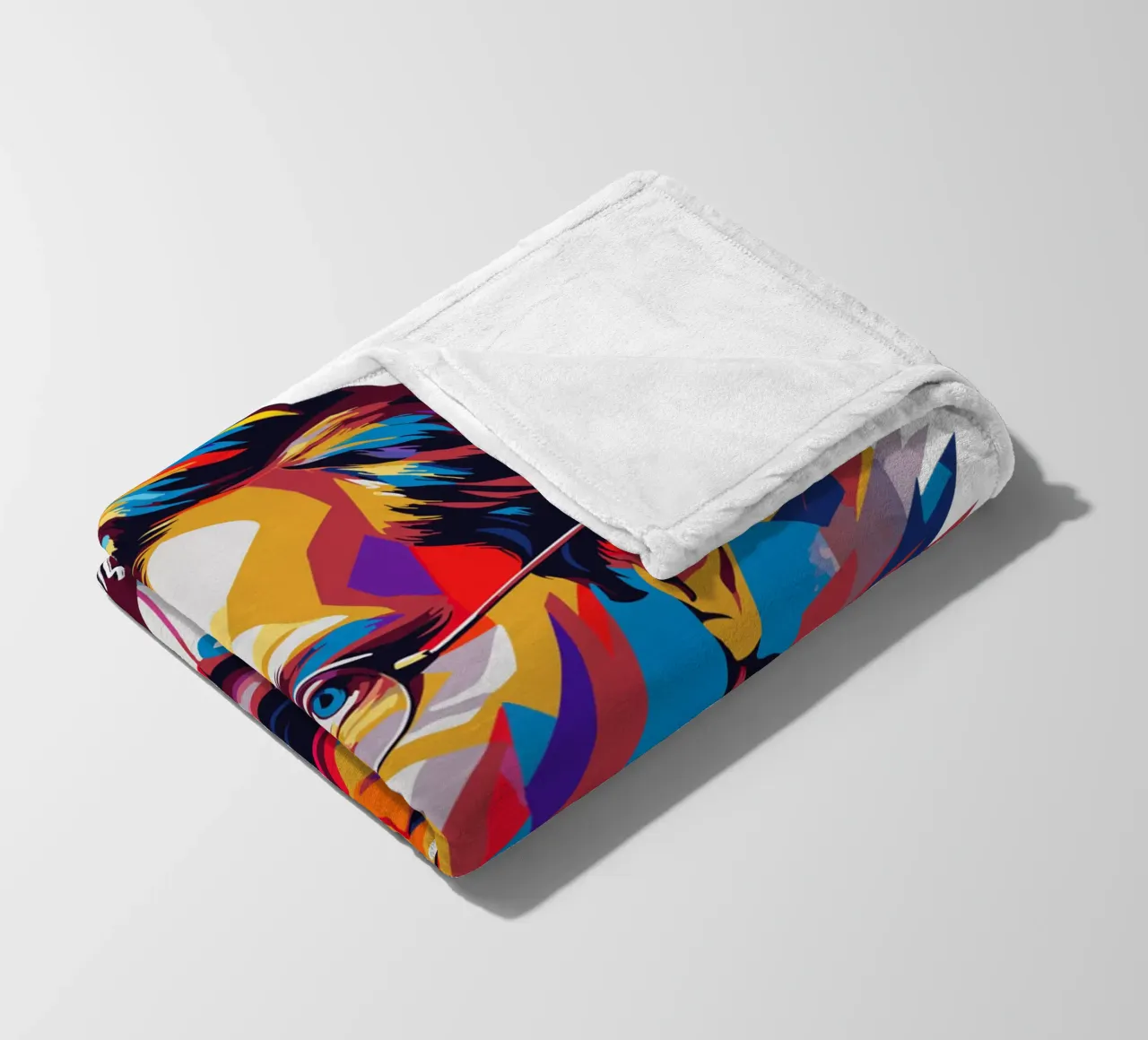 Gregor Mendel in WPAP Pop Art coperta in pile da vectorartnesia