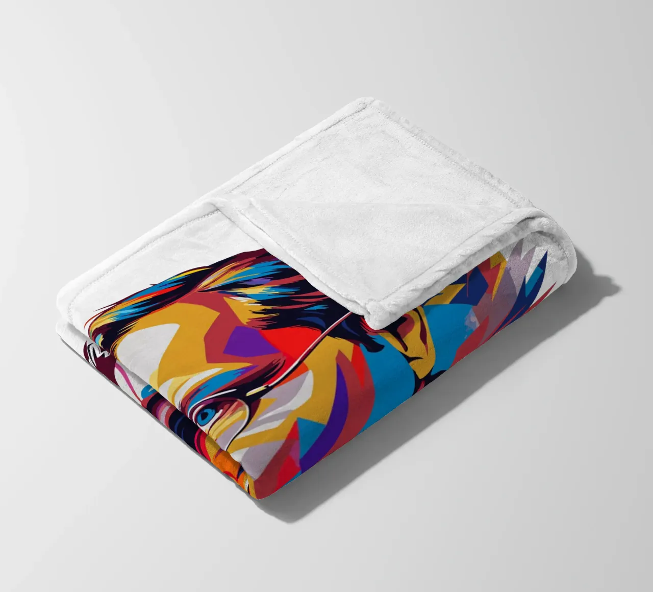 Gregor Mendel in WPAP Pop Art coperta in pile da vectorartnesia