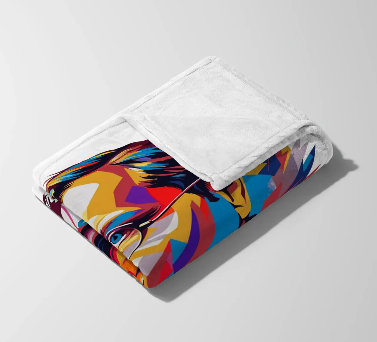 Gregor Mendel in WPAP Pop Art coperta in pile da vectorartnesia