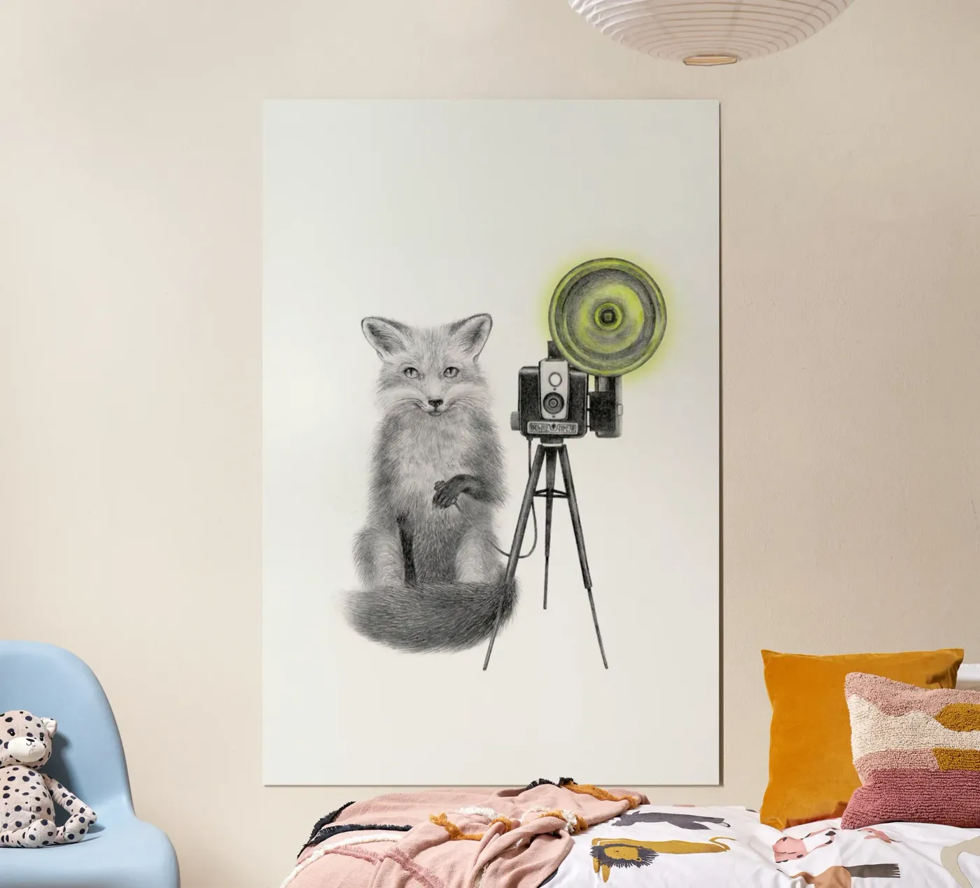 Quinn Bancroft Fox poster da Le Canot Rouge