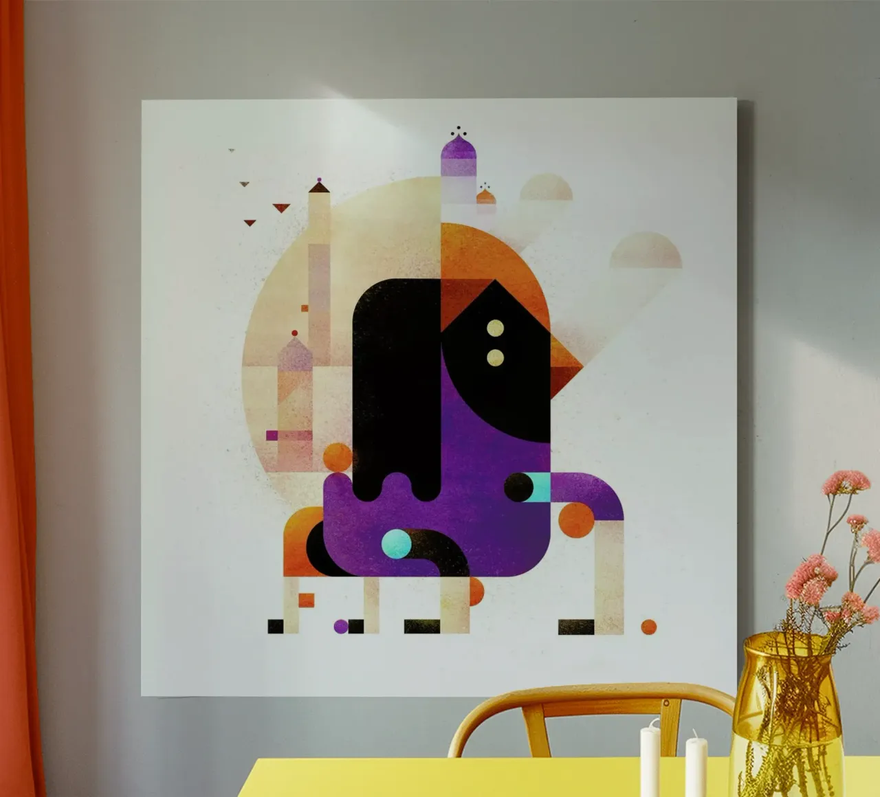 Waiting for Tomorrow toile de Antony Squizzato