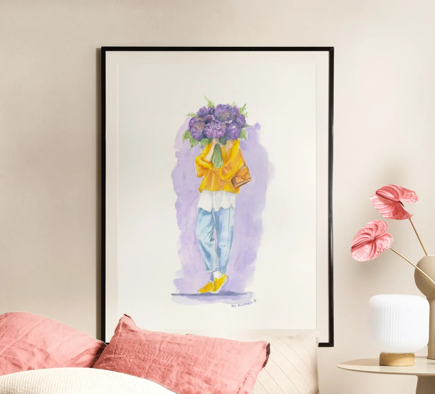 Fashion Hide & Seek in Sentier poster by byaudreyd