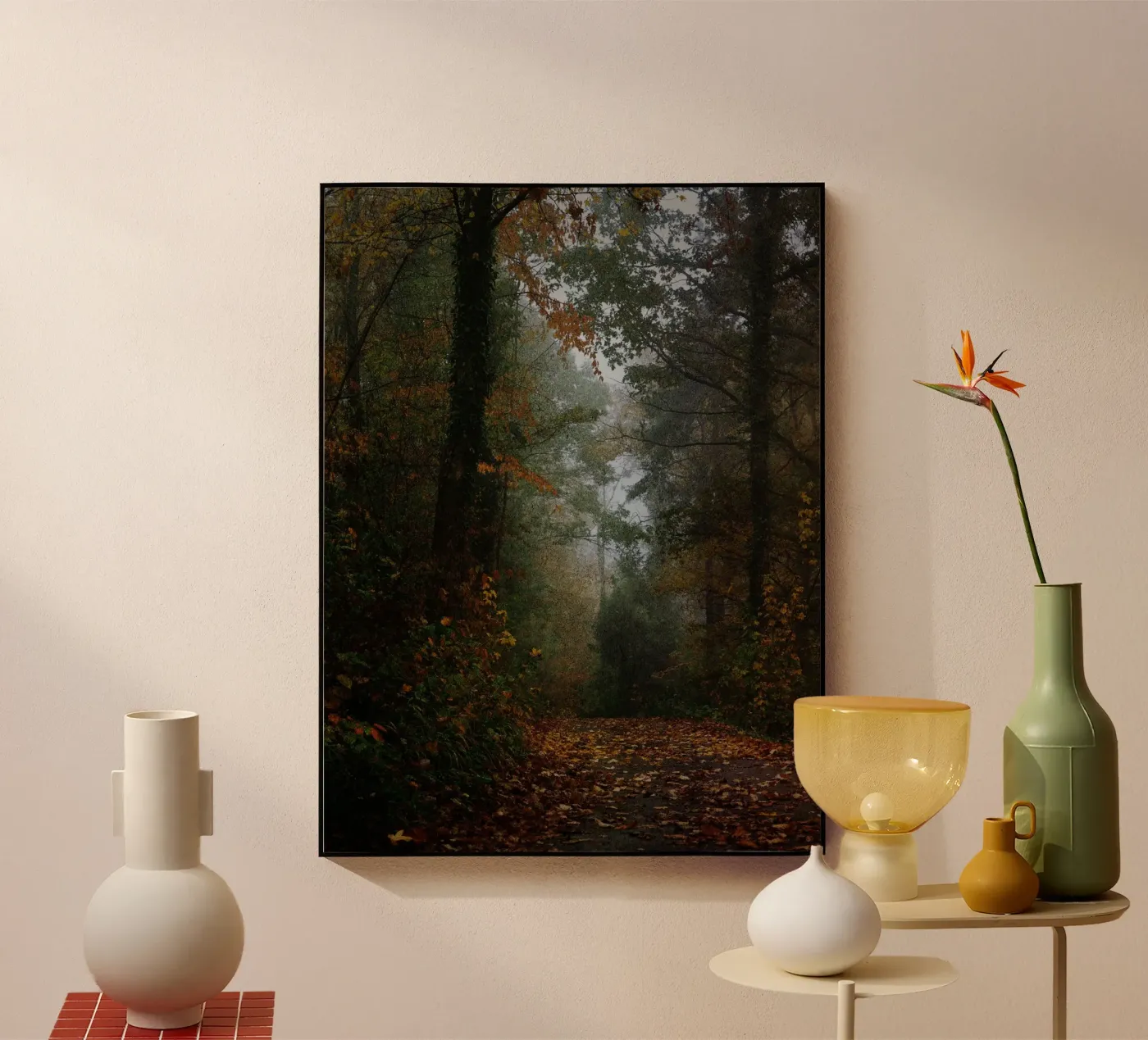 Im Herbstwald plexiglass da Augenblicke-foto