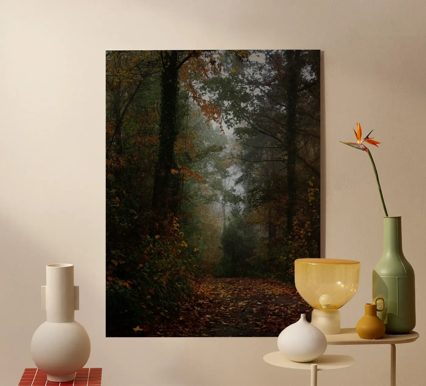 Im Herbstwald plexiglass da Augenblicke-foto